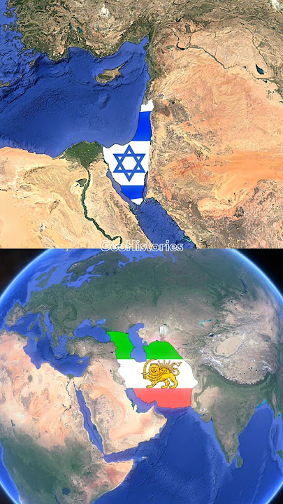 Evolution of Israel, Iran & Palestine #maps #history #historymap