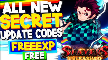 ALL NEW *SECRET* CODES in SLAYERS UNLEASHED CODES! (Roblox Slayers Unleashed Codes)