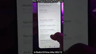 GAMING MODE IN REDMI |     MiUi Performance improvement | screenshot 5