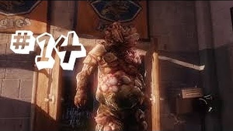 The Last of Us Gameplay Walkthrough Part 14 - The High School Gymnasium Bloater Infected