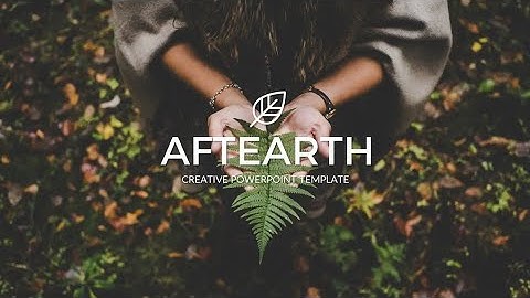 Aftearth - Eco Powerpoint Template