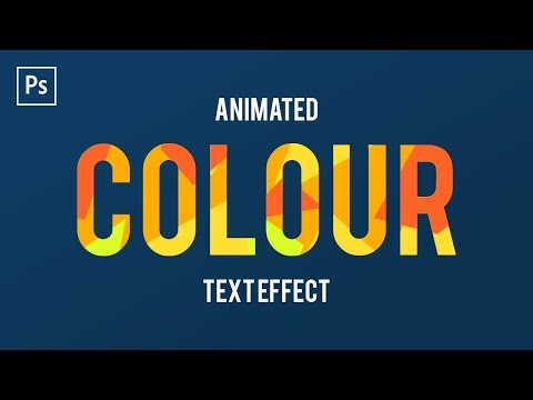 How to Animate Text in Adobe Photoshop CC ✍ (Frame Animation)