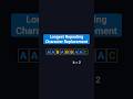 Longest Repeating Character Replacement | Coding Interview Must-Know