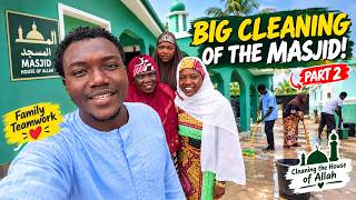 I Cleaned the Masjid with my whole Family