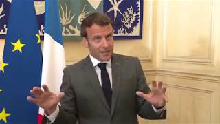 Discours d'Emmanuel Macron à l'issue du Conseil européen consacré à la lutte contre le COVID-19
