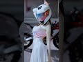 バイクと巨乳とメイドとヘルメット#shorts