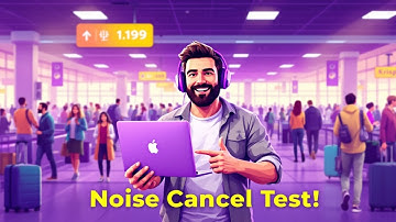 Ultimate Noise Canceling Test - Krisp at an Airport