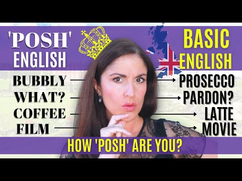 Posh English Words vs Basic English| British English Vocabulary