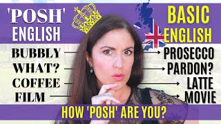 Posh English Words vs Basic English| British English Vocabulary
