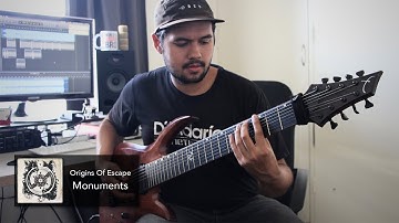 Monuments - Origins Of Escape Guitar Cover By Alan Flindell