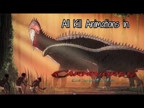 Every Creatures' Kill Animations in Carnivores Cryptids - YouTube