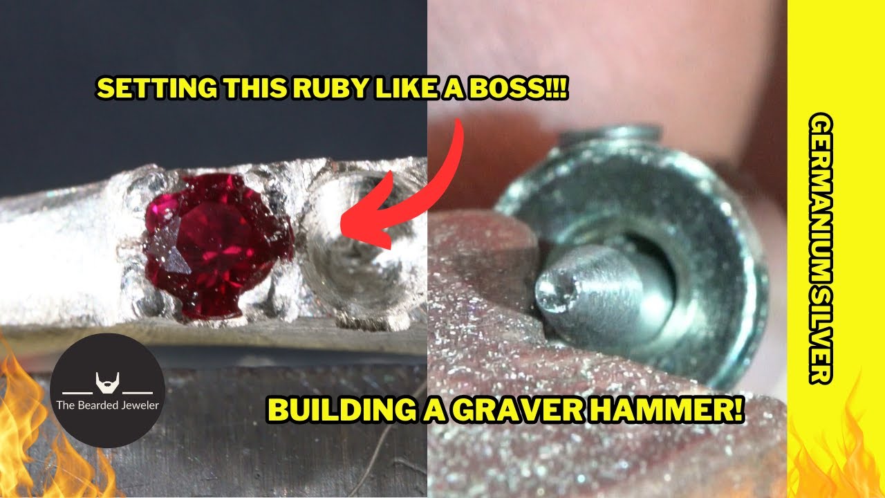 Setting A Ruby/Making A Graver Hammer | 18