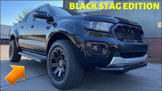 MUST HAVE Ford Ranger Wildtrak MODS!  Wide Arches, 20 inch Alloy Wheels  Black Stag Edition