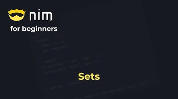 Nim for Beginners Sets