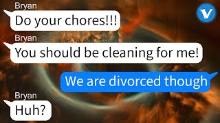 【Apple】Me ex-husband kept insisting on me doing the chores for him