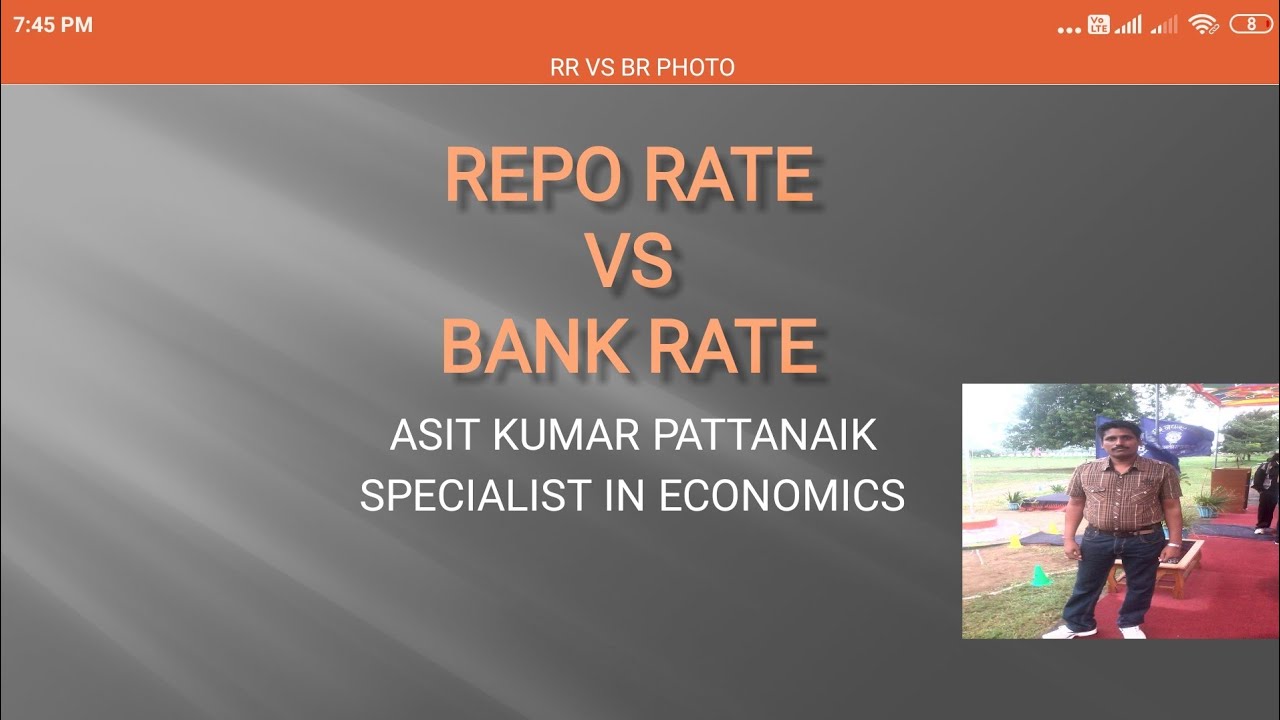 Repo rate vs bank rate youtube