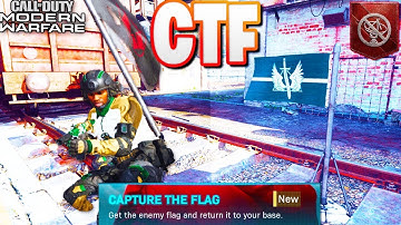 CAPTURE THE FLAG is AMAZING in MODERN WARFARE!/ BEST MP7 CLASS SETUP! (COD MW OVERPOWERED MP7)