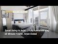 Cozy studio in Arjan Dubai | Motor City & Track views | Fully furnished stay