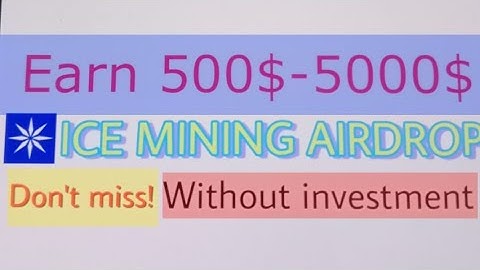 New mining App | Ice mining | Ice mining app | Crypto Airdrop | Like pi | Mining Airdrop