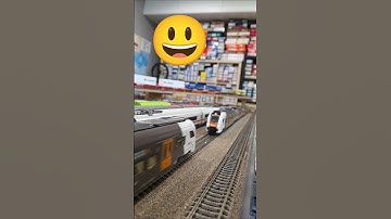 Modelleisenbahn H0 Trainspotting MU RRX x2 #moba #modeltrains #modelrailroad #h0scale #shorts