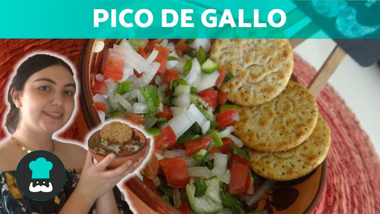 Pico de gallo. Receta mexicana para acompañar tacos, fajitas y ensaladas -  De Rechupete