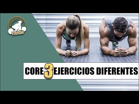 3 EJERCICIOS DIFERENTES PARA FORTALECER EL CORE