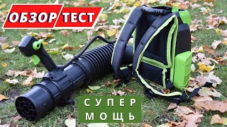 видео: Аккумуляторная воздуходувка Greenworks GD60BPB обзор и тест в саду картинка: Аккумуляторная воздуходувка Greenworks GD60BPB обзор и тест в саду
