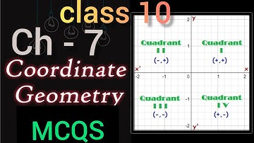 10th Class.Ch-7 (Coordinate Geometry).. By Neeraj Sharma #pseb#cbse#mcqs