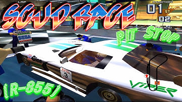 Scud Race/Sega Super GT Plus: Beginner Night Course All Car Pit Stop (Number 3)