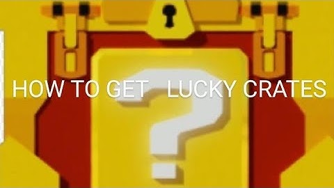 How to get lucky crates in roblox bedwars Fast!