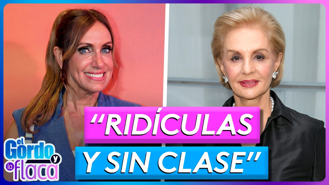 Lili Estefan descubre cómo luciría con el look que Carolina Herrera aprueba | El Gordo y La Flaca