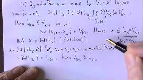 Axiomatic Set Theory Problems Class Week 8