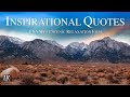 Inspirational Quotes &amp; Amazing Western USA 4k Drone Footage &amp; Ambient Music