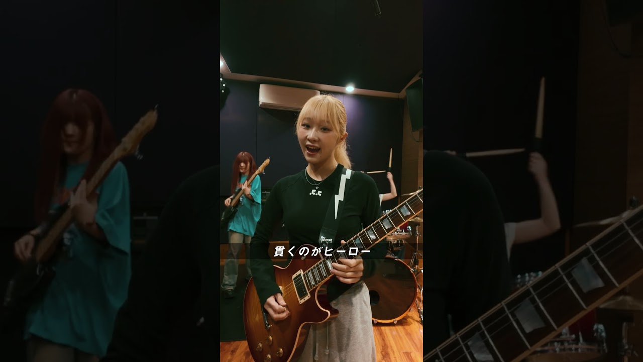 『KICKASS』 #TRiDENTJP #girlsband #vocals #bass #guitar #drums #shorts #fypシ