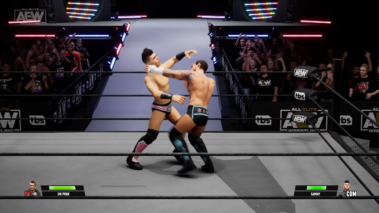 I played AEW fight forever