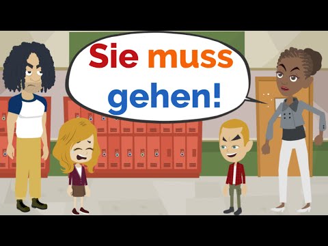 Deutsch lernen | Klaras Strafe | Wortschatz und wichtige Verben