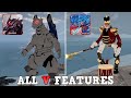 All Kaiju&#39;s V Features &amp; What They Do Part 1 - Kaiju Universe