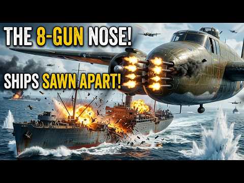 The American Plane That SAWED Boats In Half