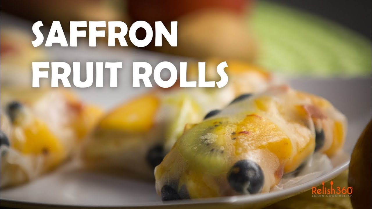 Saffron Fruit Rolls How to Make Fruit Rolls Fruit Rolls Recipe