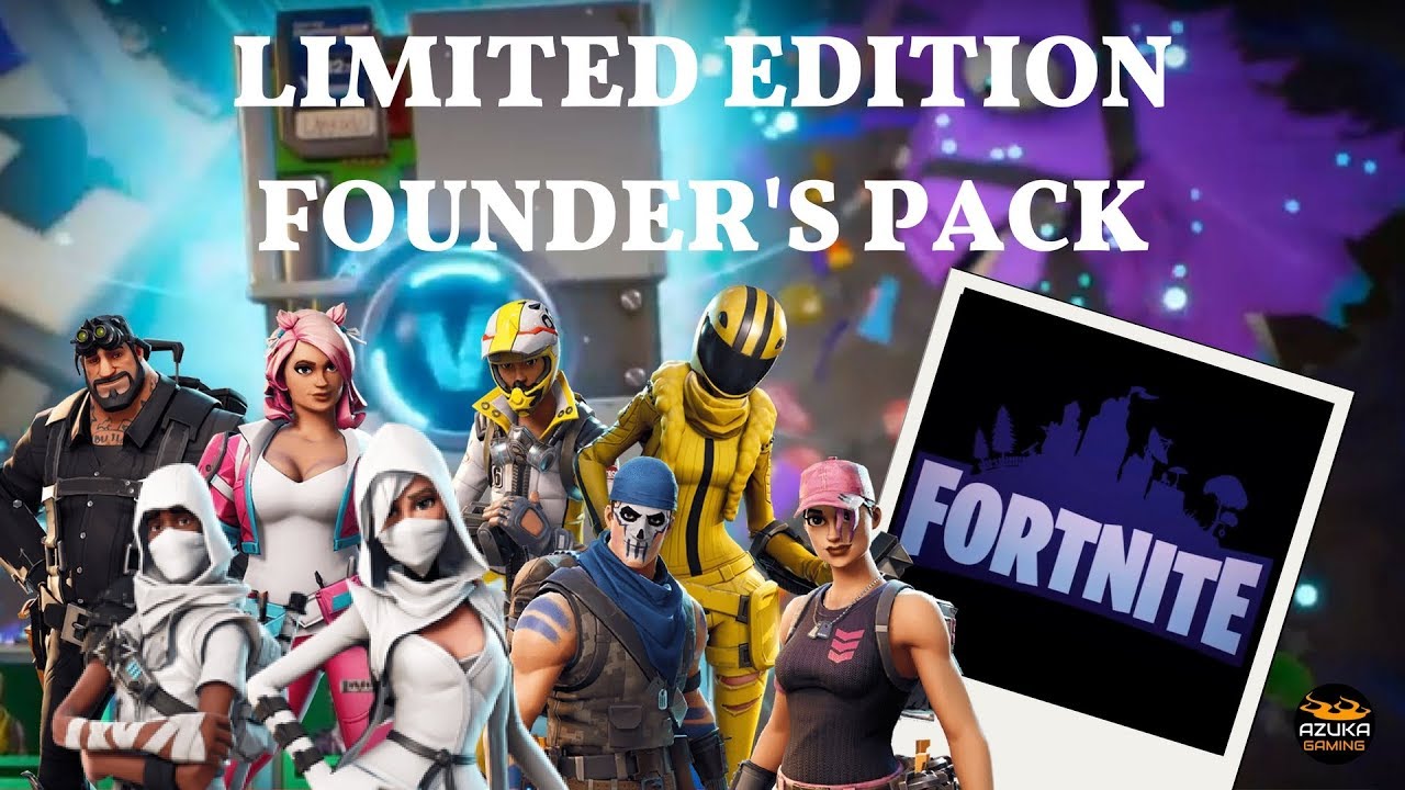 fortnite founders pack code