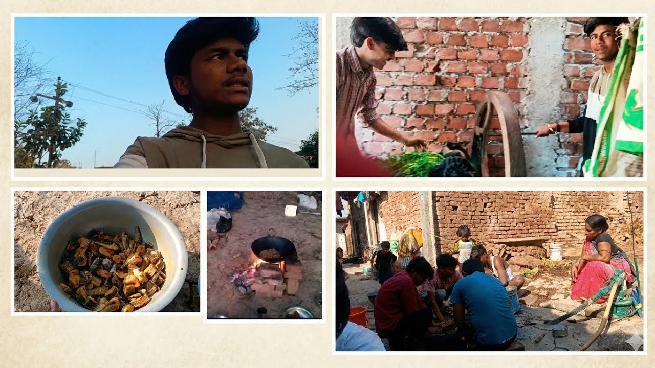 Desi Style Fish Party! 🐟🔥 | Village Outdoor Cooking