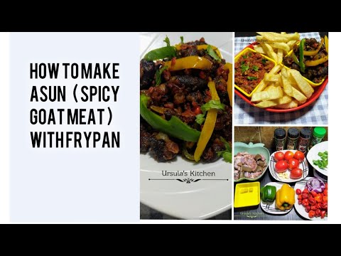 How To Make Asun / Spicy Goat meat/ without using oven