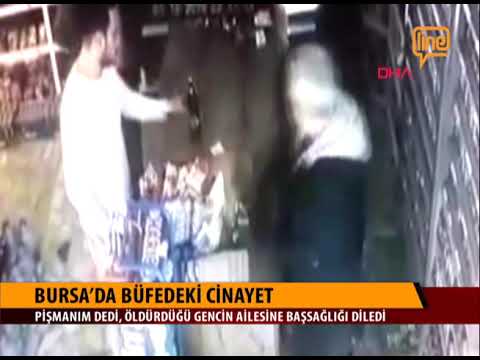 Bursa'da Büfedeki Cinayet