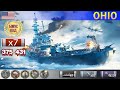 ✔ Очевидное - Невероятное! Линкор "Ohio" X уровень США | [ WoWS ] World of WarShips REPLAYS