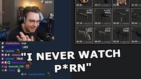 "I never watch P*RN" - ohnePixel