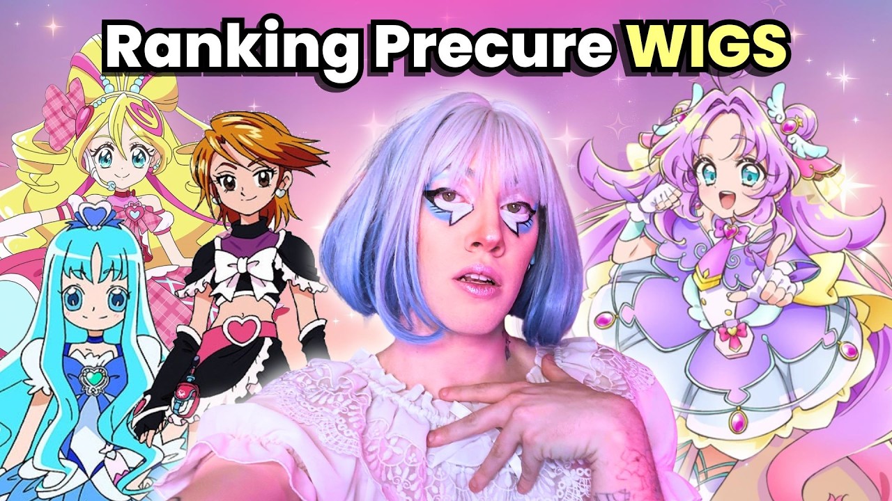 Драг-квин оценивает парики из Precure! (Futari wa - Star Detective)