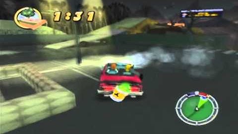 The Simpsons: Hit & Run Boss # 43: The Aliens