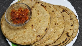 How to make dhaba style Jowar Atta Roti recipe easy
