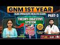Digestive System One Shot 🚀 GNM 1st Year | Full Concept + PYQ I PART-3