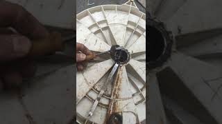 Conclusion: Replacing the bearing on an Indesit washing machine